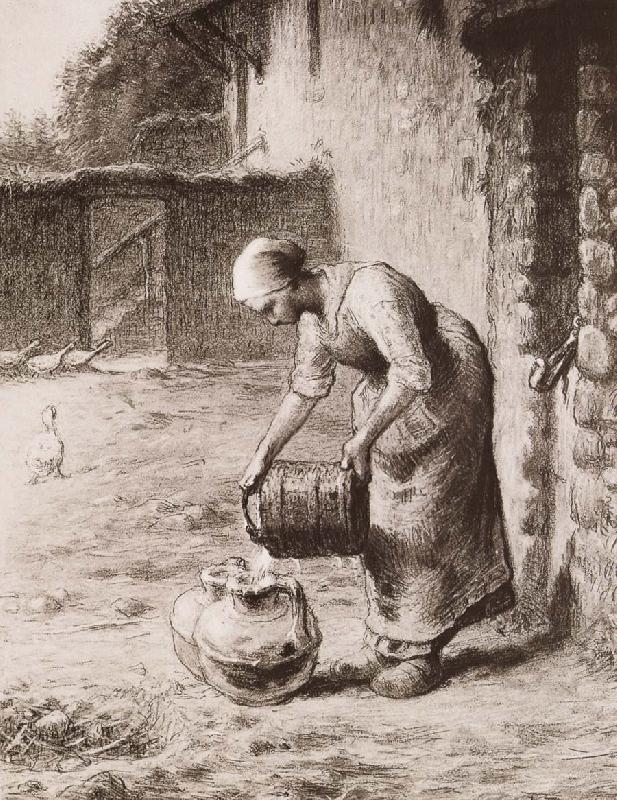 Jean Francois Millet Woman